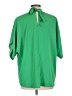 Unbranded 100% Polyester Green 3/4 Sleeve Blouse Size L - photo 2