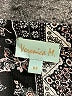 Veronica M. Paisley Black Casual Dress Size M - photo 7