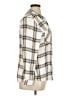 Maurices 100% Rayon Plaid Ivory Long Sleeve Button-Down Shirt Size XL - photo 4