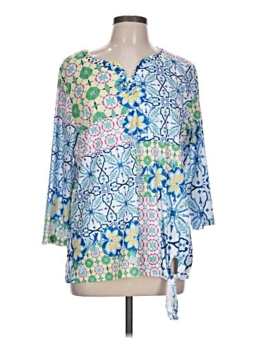 Allison Daley 3/4 Sleeve Blouse (view 1)