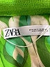 Zara 100% Cotton Green Blazer Size M - photo 6