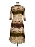 Assorted Brands 100% Polyester Tie-dye Brown Casual Dress Size 16 - photo 2