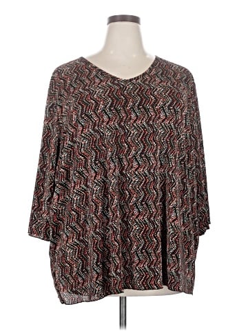 Maggie Barnes 3/4 Sleeve Blouse (view 1)