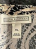Dana Buchman Paisley Ivory Short Sleeve Blouse Size XL - photo 7