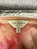 Ted Baker London 100% Polyester Tie-dye Pink Short Sleeve Blouse Size 4 (1) - photo 7