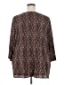 Maggie Barnes Black 3/4 Sleeve Blouse Size 3X - photo 2