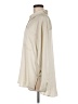 Open Edit Ivory Long Sleeve Button-Down Shirt Size M - photo 5