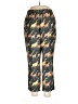 J.Crew Collection 100% Silk Print Gold Silk Pants Size 14 - photo 1