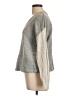 CAbi 100% Cotton Gray Pullover Sweater Size L - photo 5