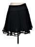 Nanette Lepore 100% Polyester Solid Black Casual Skirt Size 2 - photo 2