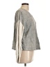 CAbi 100% Cotton Gray Pullover Sweater Size L - photo 4