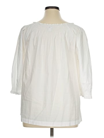 J.Jill 3/4 Sleeve Blouse (view 2)