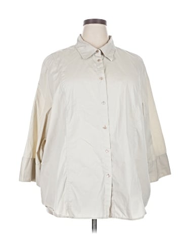 Avenue 3/4 Sleeve Button-Down Shirt (view 1)