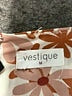 Vestique 100% Polyester Floral Multi Color Brown Skort Size M - photo 3