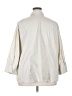 Avenue Ivory 3/4 Sleeve Button-Down Shirt Size 30 - 32 Plus - photo 2