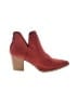 Sun + Stone Burgundy Ankle Boots Size 6 1/2 - photo 1