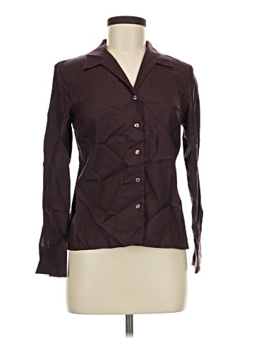 Kate Hill Long Sleeve Silk Top (view 1)