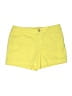 Ann Taylor LOFT Solid Yellow Shorts Size 10 - photo 1