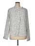 White Birch 100% Polyester Polka Dots Ivory Long Sleeve Blouse Size XL - photo 1