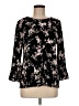 Karl Lagerfeld Paris Black 3/4 Sleeve Blouse Size M - photo 1