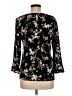 Karl Lagerfeld Paris Black 3/4 Sleeve Blouse Size M - photo 2