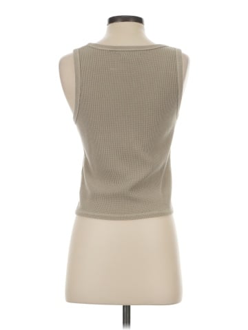 Madewell Waffle Knit Scoop Crop Tank (view 2)