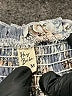 Hey Babe 100% Polyester Print Blue Gray Cocktail Dress Size M - photo 7