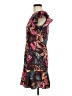 Unbranded 100% Polyester Floral Brown Cocktail Dress Size M - photo 5