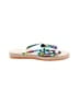 Unbranded Tropical Multi Color White Flip Flops Size EU 41 - photo 1