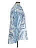 Assorted Brands Paisley Blue Long Sleeve Blouse Size 1X - photo 4