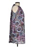 Allison Joy 100% Polyester Paisley Blue Cocktail Dress Size M - photo 4