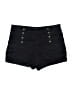 Cello Jeans Solid Black Shorts Size L - photo 1