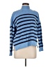 Ann Taylor LOFT Stripes Blue Pullover Sweater Size M - photo 1