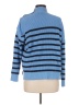 Ann Taylor LOFT Stripes Blue Pullover Sweater Size M - photo 2