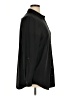Lands' End Solid Black Long Sleeve Button-Down Shirt Size L - photo 4