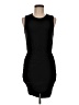 Soprano Solid Black Cocktail Dress Size M - photo 1