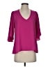 VICI Pink 3/4 Sleeve Blouse Size S - photo 1