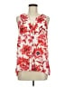 dalia 100% Polyester Red Sleeveless Blouse Size M - photo 1