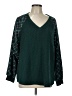 BLOOMCHIC Argyle Green Pullover Sweater Size 12 - photo 1