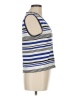 St. John Blue Sleeveless T-Shirt Size M - photo 4