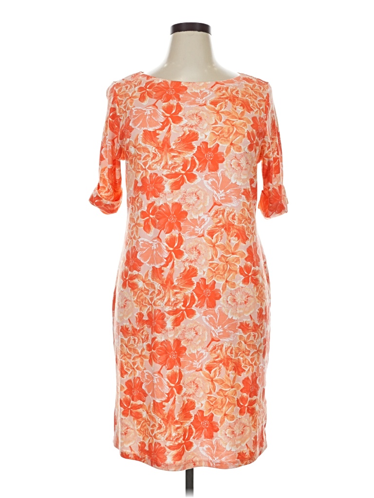Pre-owned Style & Co Cocktail Dress In Orange