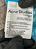 Acne Studios Metallic Blue Long Sleeve Button-Down Shirt Size EU 48 / US 18 - photo 9