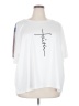 ChicMe White Short Sleeve T-Shirt Size 5XL - photo 1