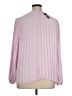 Express 100% Recycled Polyester Pink 3/4 Sleeve Blouse Size XL - photo 2