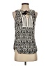 A Common Thread 100% Rayon Gray Sleeveless Blouse Size S - photo 1
