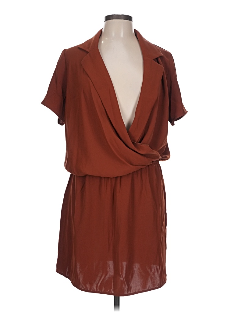 Pre-owned Amanda Uprichard Casual Dress In Brown
