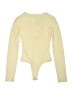 WeWoreWhat Yellow Bodysuit Size S - photo 2