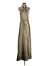 Birdy Grey 100% Polyester Metallic Green Casual Dress Size XS - photo 1