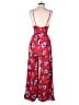 Yumi Kim Floral Red Jumpsuit Size XS - photo 2