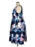 Alex Evenings 100% Polyester Floral Blue Casual Dress Size 16 - photo 5